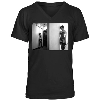 Halle Berry Men's V-Neck T-Shirt