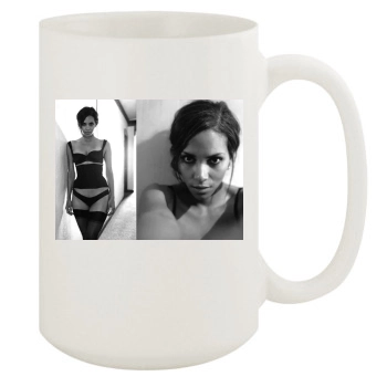 Halle Berry 15oz White Mug