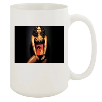 Halle Berry 15oz White Mug