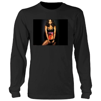 Halle Berry Men's Heavy Long Sleeve TShirt