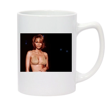 Halle Berry 14oz White Statesman Mug