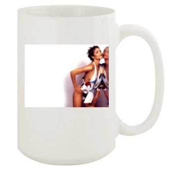 Halle Berry 15oz White Mug