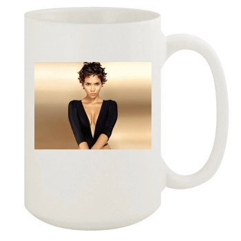 Halle Berry 15oz White Mug