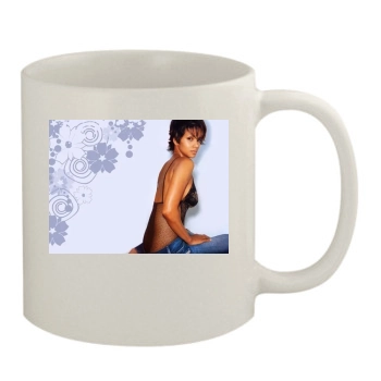 Halle Berry 11oz White Mug