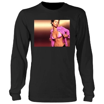 Halle Berry Men's Heavy Long Sleeve TShirt