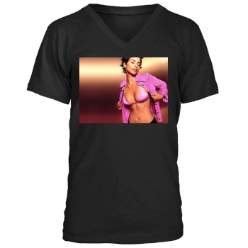 Halle Berry Men's V-Neck T-Shirt