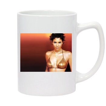 Halle Berry 14oz White Statesman Mug