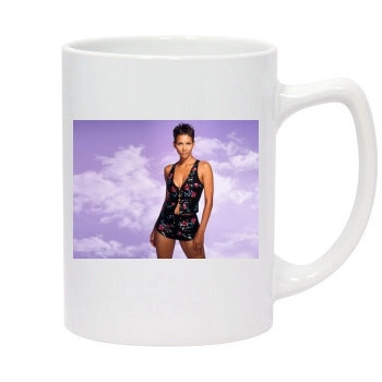 Halle Berry 14oz White Statesman Mug