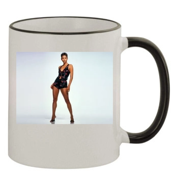 Halle Berry 11oz Colored Rim & Handle Mug