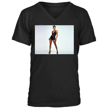 Halle Berry Men's V-Neck T-Shirt