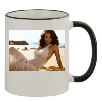 Halle Berry 11oz Colored Rim & Handle Mug