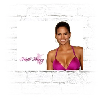 Halle Berry Metal Wall Art