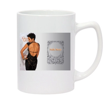 Halle Berry 14oz White Statesman Mug