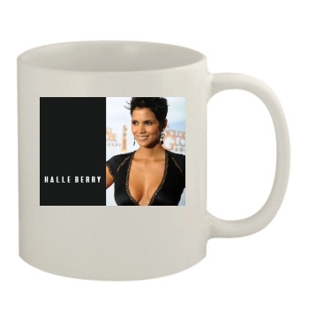 Halle Berry 11oz White Mug