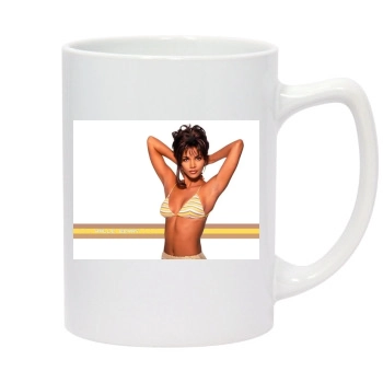 Halle Berry 14oz White Statesman Mug