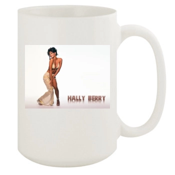 Halle Berry 15oz White Mug