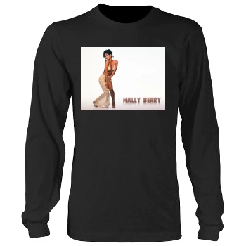 Halle Berry Men's Heavy Long Sleeve TShirt