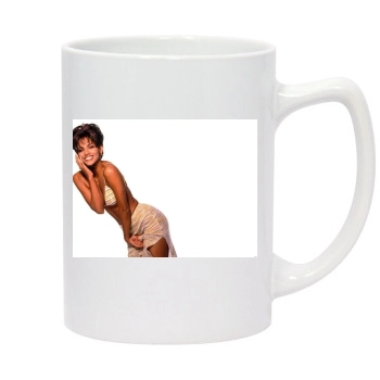 Halle Berry 14oz White Statesman Mug