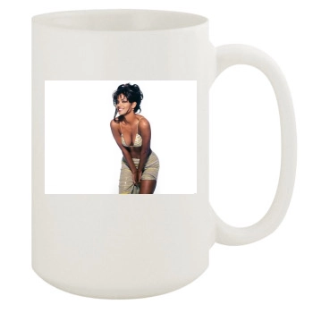 Halle Berry 15oz White Mug