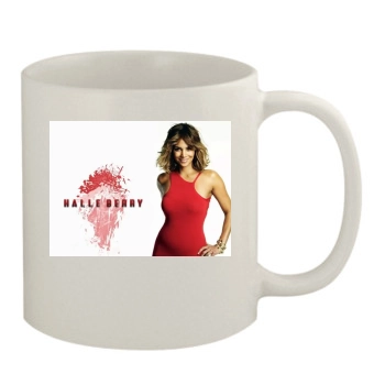 Halle Berry 11oz White Mug