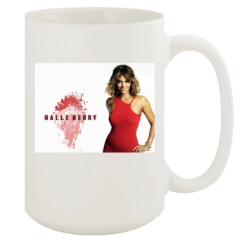 Halle Berry 15oz White Mug