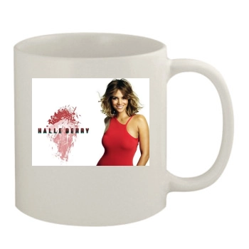 Halle Berry 11oz White Mug