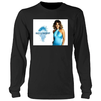 Halle Berry Men's Heavy Long Sleeve TShirt