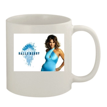 Halle Berry 11oz White Mug