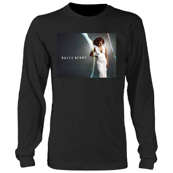 Halle Berry Men's Heavy Long Sleeve TShirt