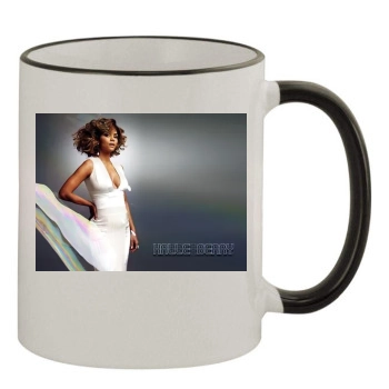 Halle Berry 11oz Colored Rim & Handle Mug