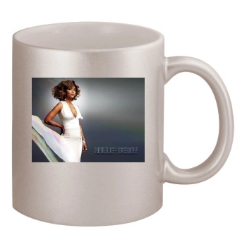 Halle Berry 11oz Metallic Silver Mug