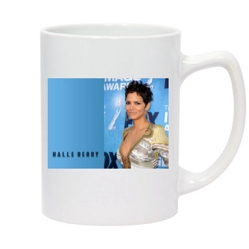 Halle Berry 14oz White Statesman Mug