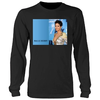 Halle Berry Men's Heavy Long Sleeve TShirt