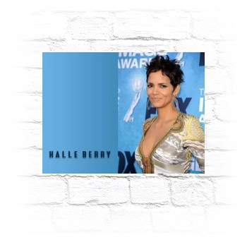 Halle Berry Metal Wall Art