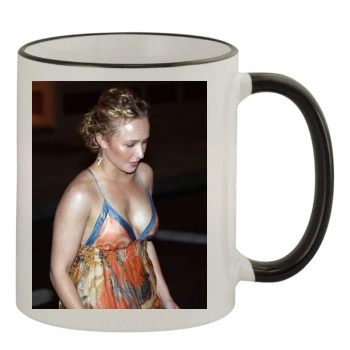 Hayden Panettiere 11oz Colored Rim & Handle Mug