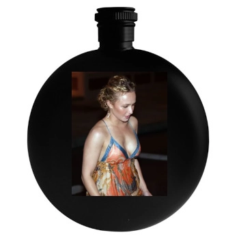 Hayden Panettiere Round Flask