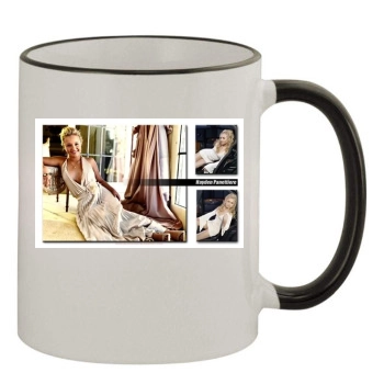 Hayden Panettiere 11oz Colored Rim & Handle Mug