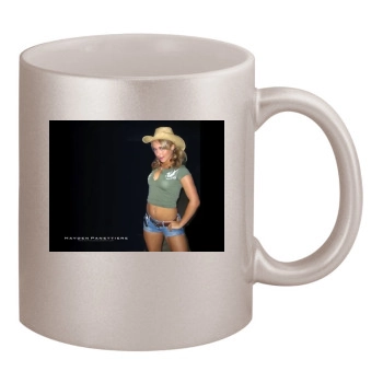 Hayden Panettiere 11oz Metallic Silver Mug