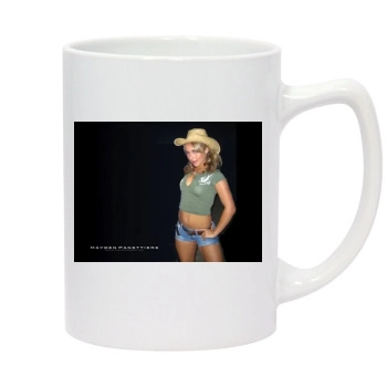 Hayden Panettiere 14oz White Statesman Mug