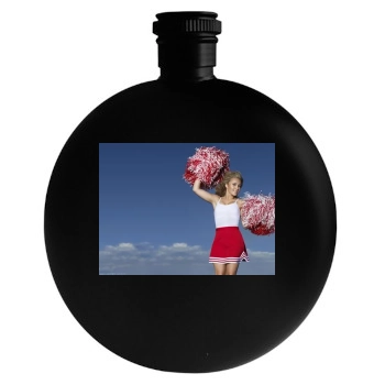 Hayden Panettiere Round Flask