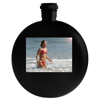 Hayden Panettiere Round Flask