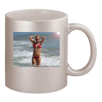 Hayden Panettiere 11oz Metallic Silver Mug