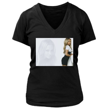 Hayden Panettiere Women's Deep V-Neck TShirt