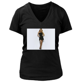 Hayden Panettiere Women's Deep V-Neck TShirt