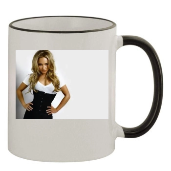 Hayden Panettiere 11oz Colored Rim & Handle Mug