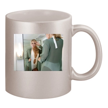 Hayden Panettiere 11oz Metallic Silver Mug