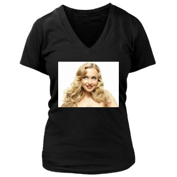 Hayden Panettiere Women's Deep V-Neck TShirt