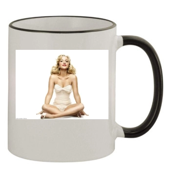 Hayden Panettiere 11oz Colored Rim & Handle Mug