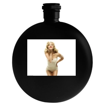 Hayden Panettiere Round Flask