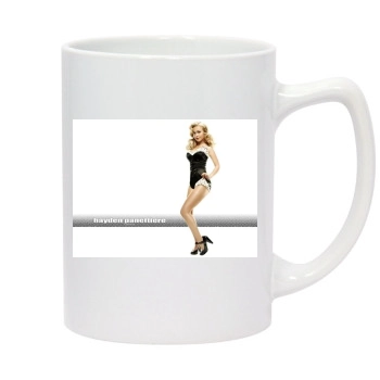 Hayden Panettiere 14oz White Statesman Mug